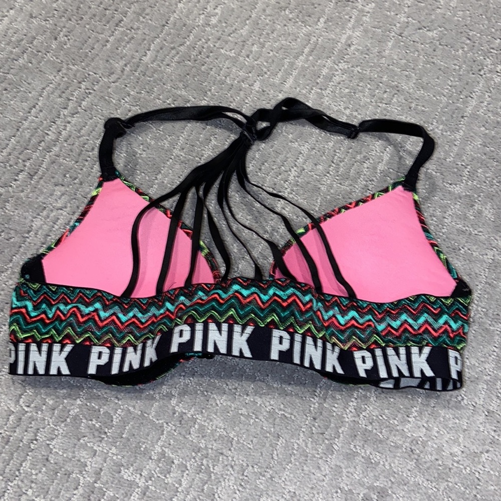 Strappy back bra